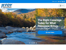 Tablet Screenshot of foyinsurance.com